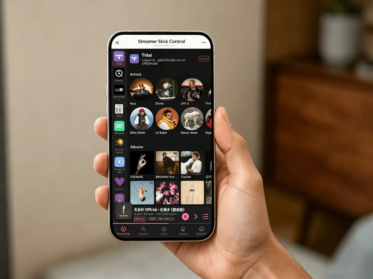 Phone browser control