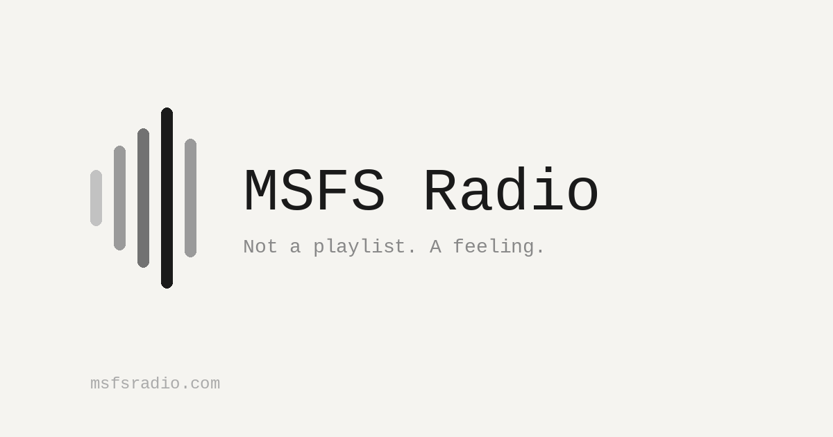 MSFS Radio
